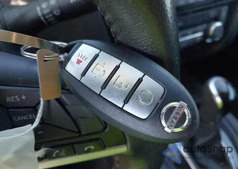 2017 Nissan Rogue Sv z USA, uszkodzony, nr VIN 5N1AT2MT7HC835353